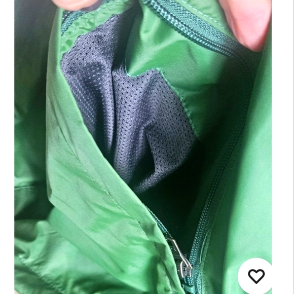 Vintage Tommy Hilfiger Hooded Rain & Windbreaker Jacket Forest Green Size XL - Picture 3 of 7